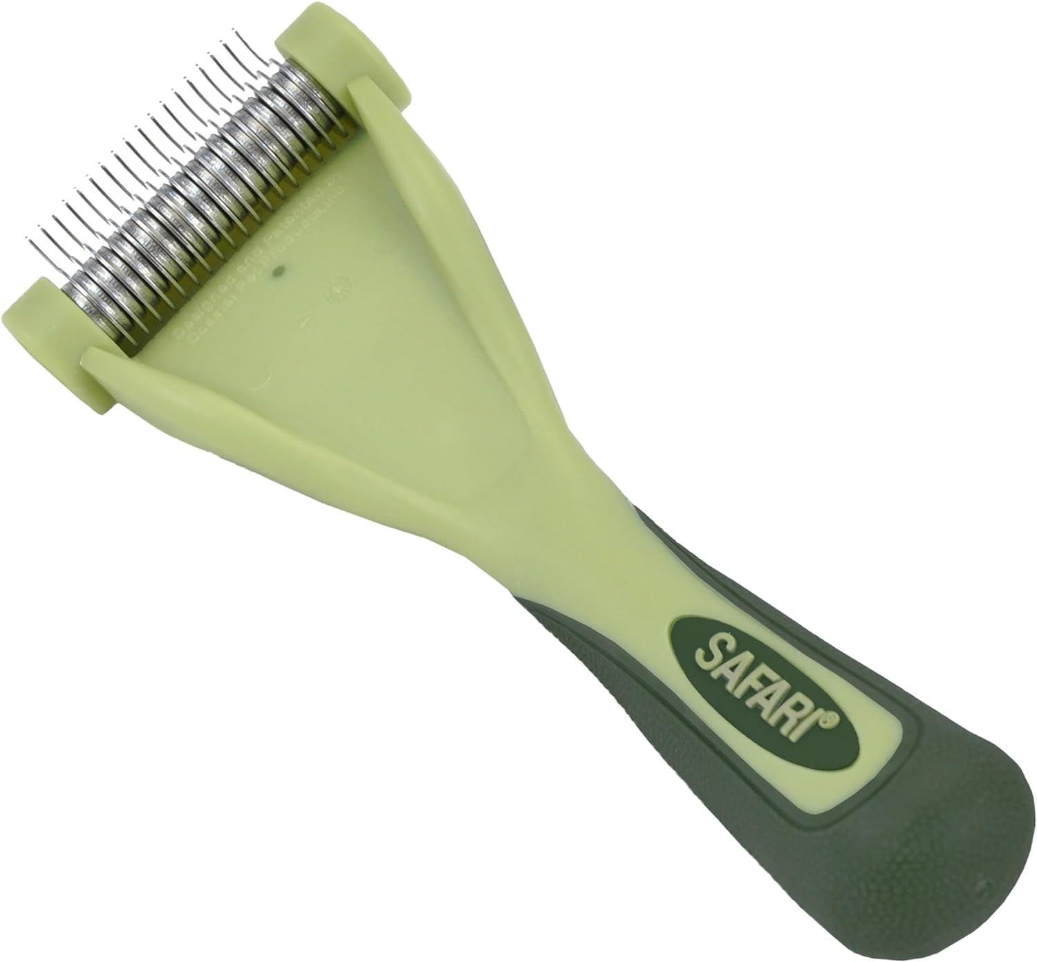 Safari by Coastal Shed Magic De-Shedding Tool for Dogs with Medium to Long Hair MEDIUM 6.25&quot; L x 3.675&quot; W