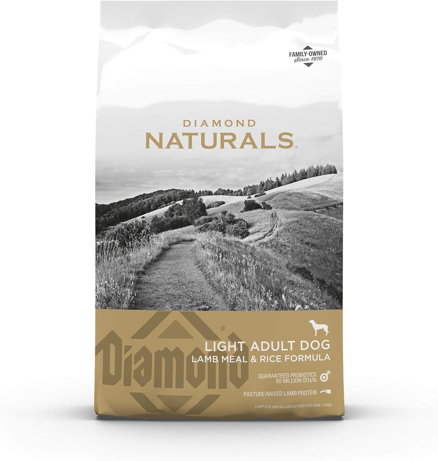 Diamond Naturals Light Lamb Meal &amp; Rice Formula 30 lbs