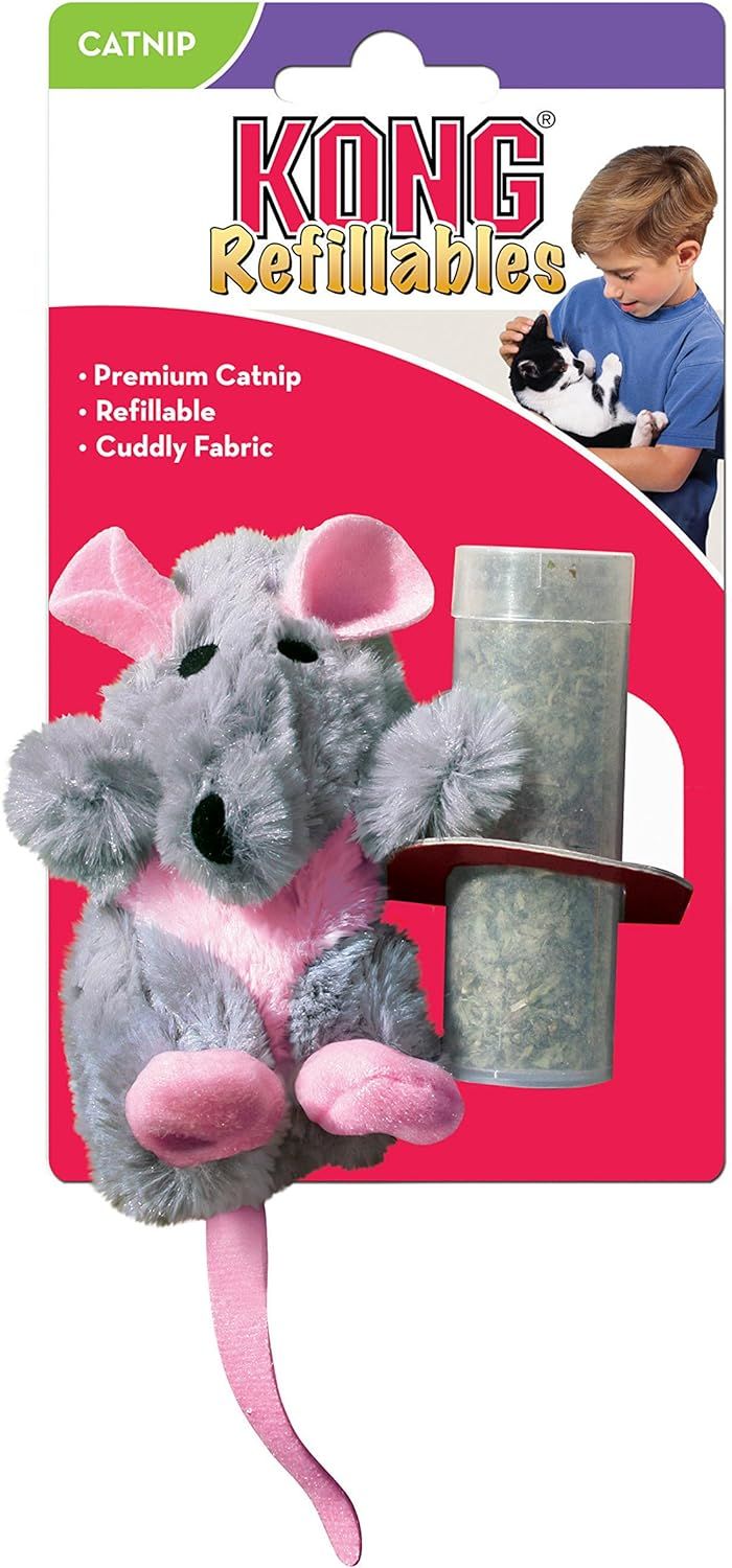 Kong Refillables Rat Catnip Cat Toy