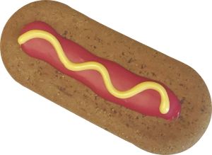 Preppy Puppy Hot Dog Big Biscuit Dog Treat