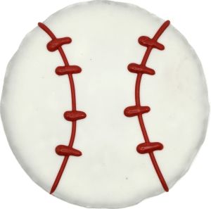 Preppy Puppy Baseball Big Biscuit Dog Treat