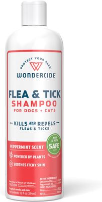 Wondercide Flea &amp; Tick Dog &amp; Cat Shampoo 12 oz