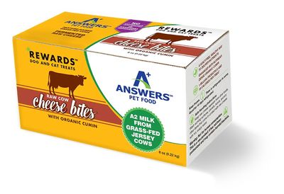 Answers Raw Cow Cheese Bites with Organic Cumin 8 oz