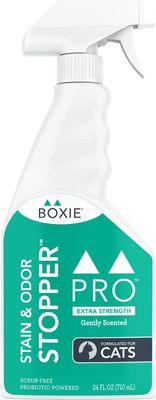 Boxie Cat Stain &amp; Odor Stopper Extra Strength Gently Scented 24 oz