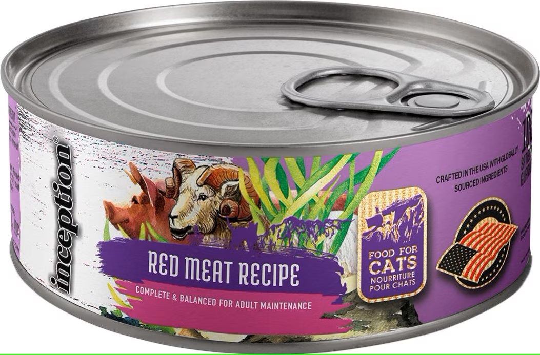 Inception Red Meat Recipe Wet Cat Food Case of 24 - 5.5 oz