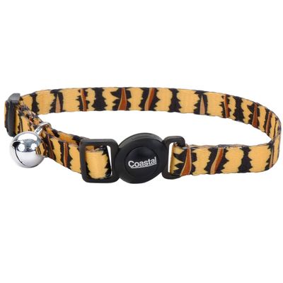 Coastal Safety Cat Collar Breakaway Tiger 8&quot;-12&quot;