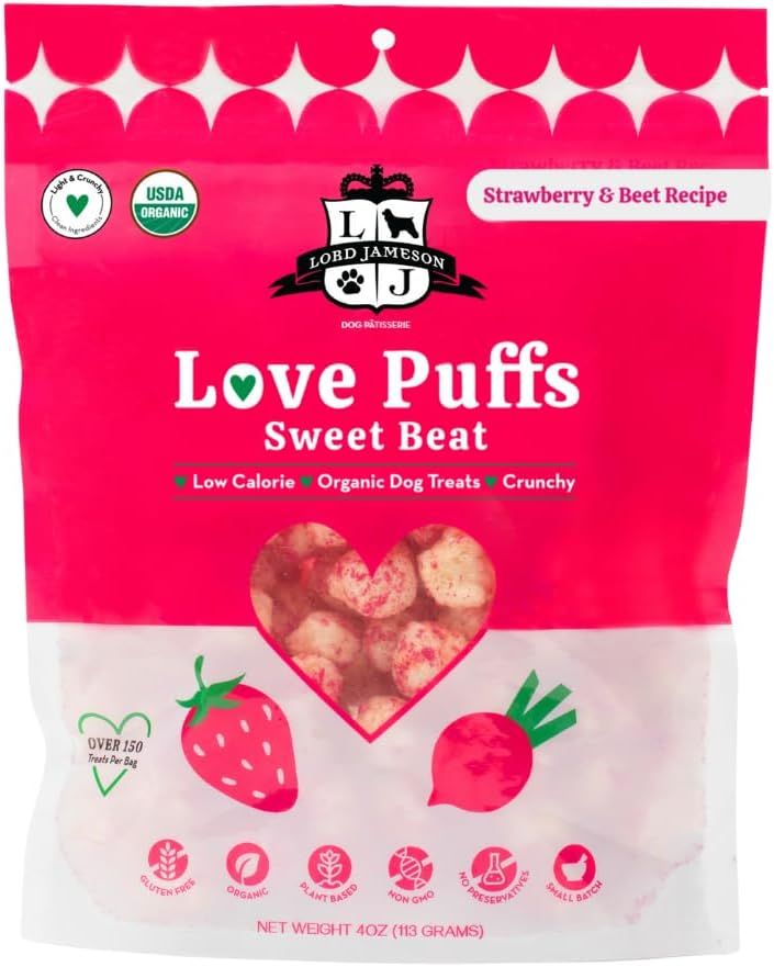 Lord Jameson Love Puffs Sweet Beat Strawberry &amp; Beet Recipe 4 oz