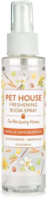Pet House Room Spray Vanilla Sandalwood 4 oz