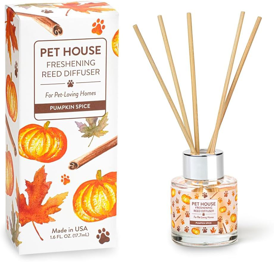 Pet House Freshening Reed Diffuser Pumpkin Spice 1.6 oz
