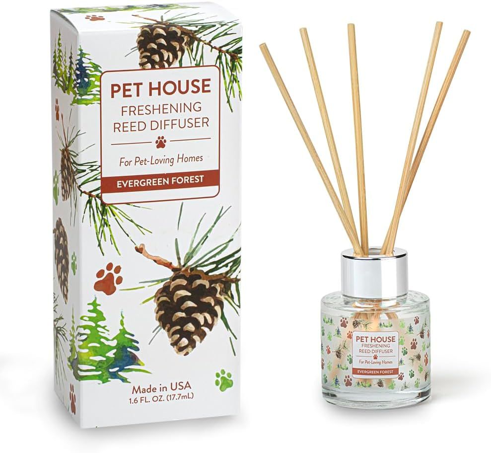 Pet House Freshening Reed Diffuser Evergreen Forest 1.6 oz