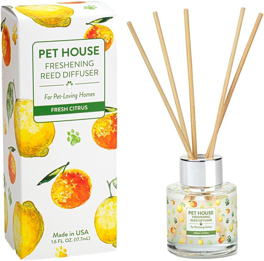 Pet House Freshening Reed Diffuser Fresh Citrus 1.6 oz