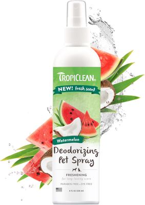 Tropiclean Deodorizing Spray Watermelon 8 oz