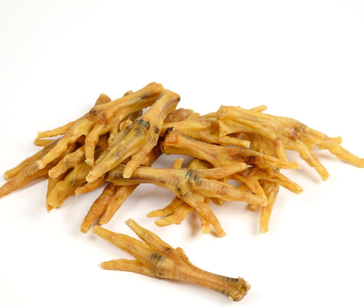 Raw Dog Natural Chews Chicken Feet (No Nails) Case of 85