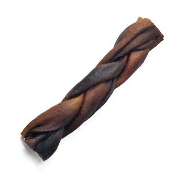 Tuesday&#39;s Natural Dog Company Standard Braided Collagen Stick 6 inches