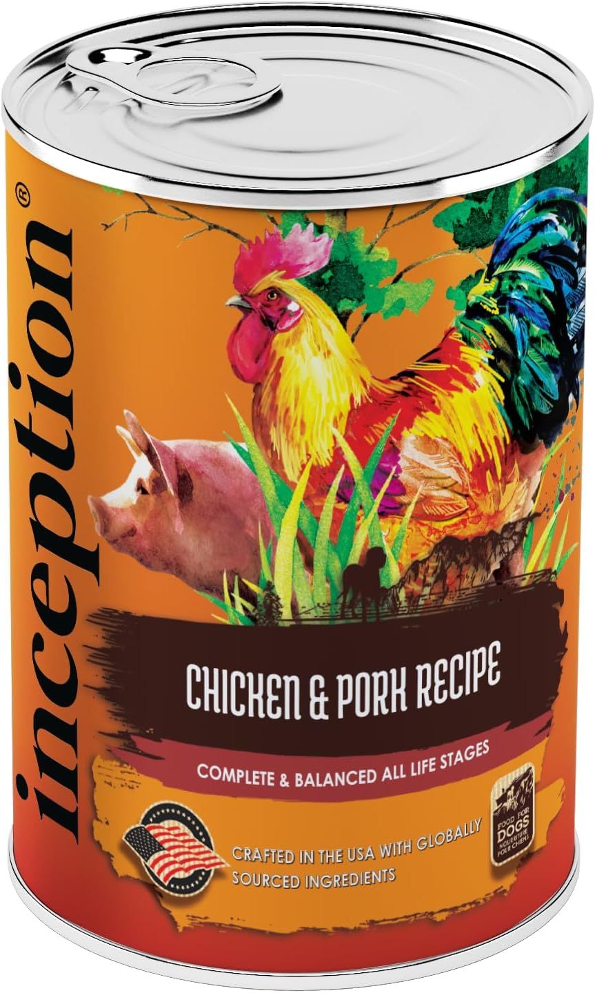 Inception Can Dog Food Chicken &amp; Pork Recipe 13 oz