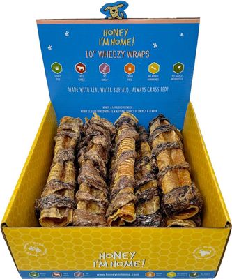 Honey I'm Home Trachea Lung Wrap 10 inch Box of 15