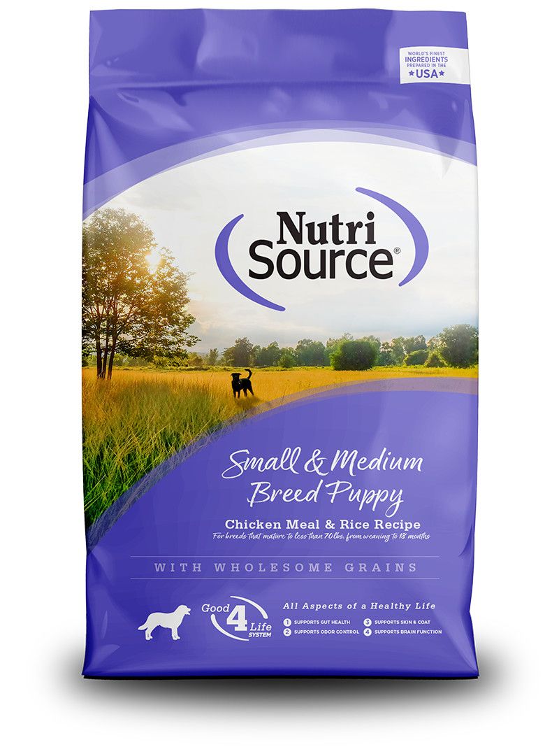 Nutrisource Dog Puppy Food Small &amp; Medium Breed, Size: 26 lbs