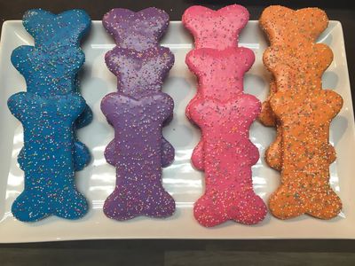 Large Icing Bone Biscuits