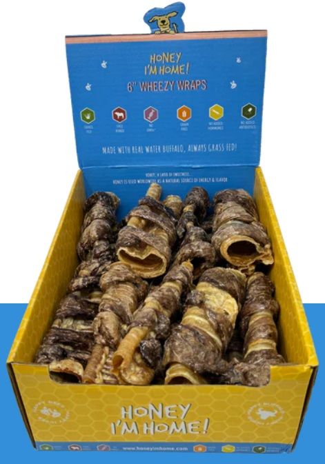 Honey I&#39;m Home Trachea Lung Wrap 6 inch single