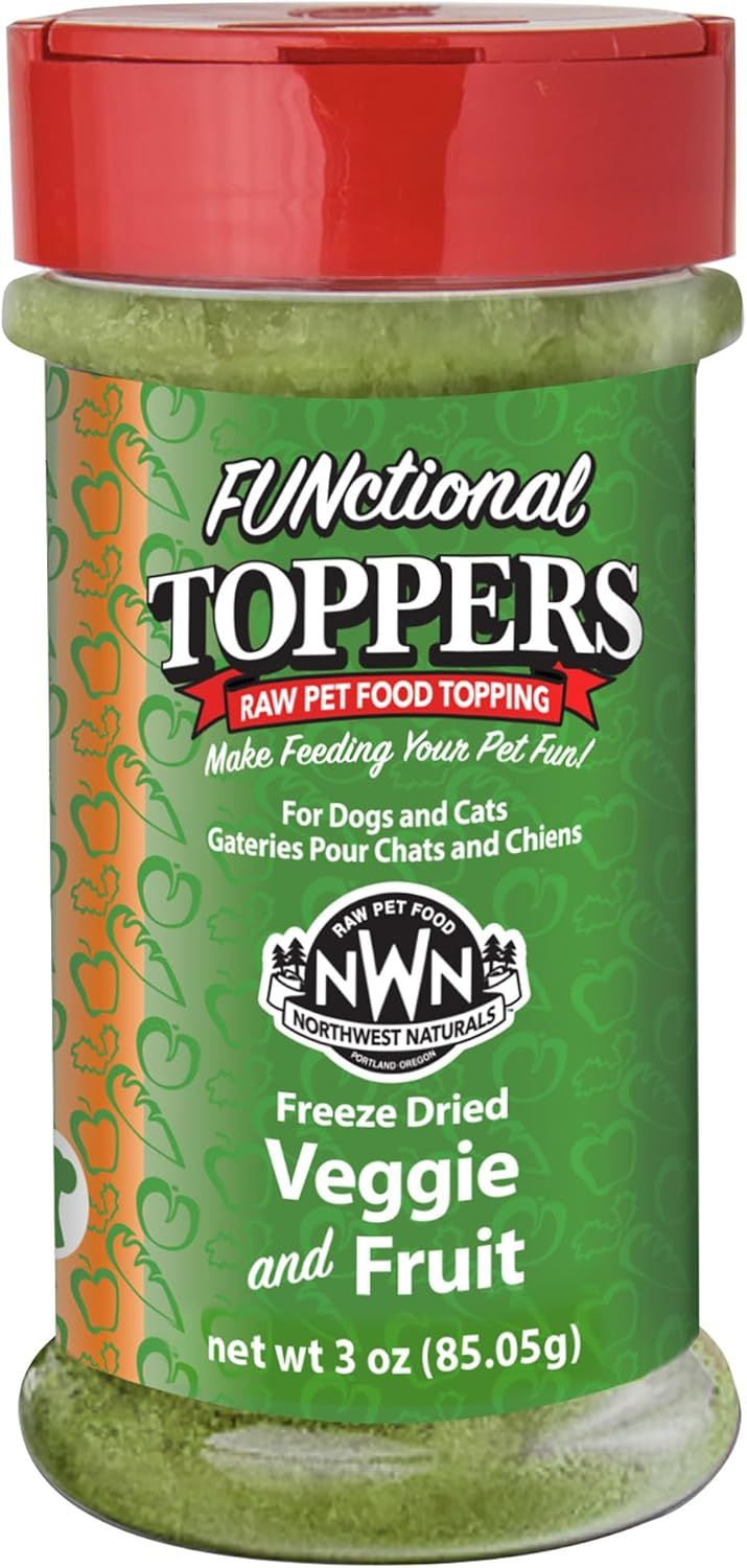 Northwest Naturals Dog &amp; Cat Functional Toppers Veggie &amp; Fruit Powder 3 oz