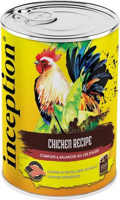 Inception Chicken Recipe Can Dog Food 13 oz