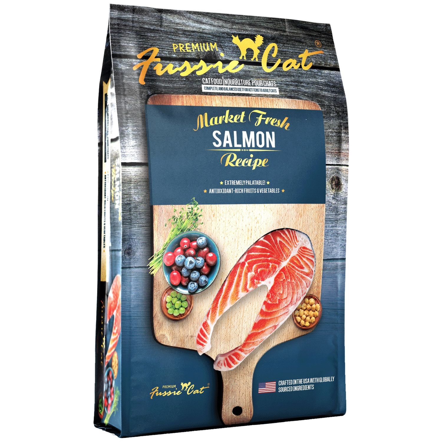 Fussie Cat Market Fresh Salmon Formula 10 Lb