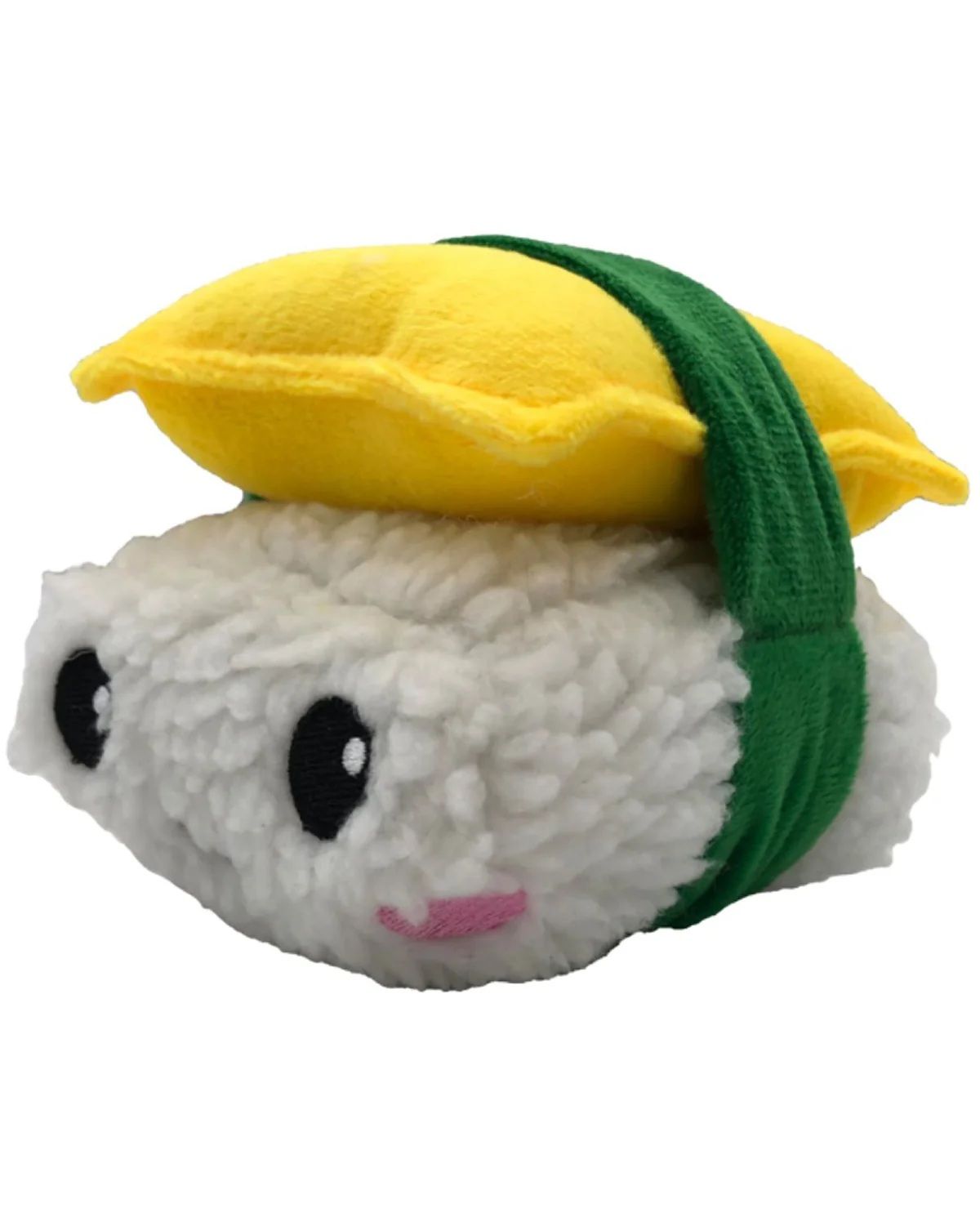 Kimee Sushi Egg Plush Squeaky Dog Toy