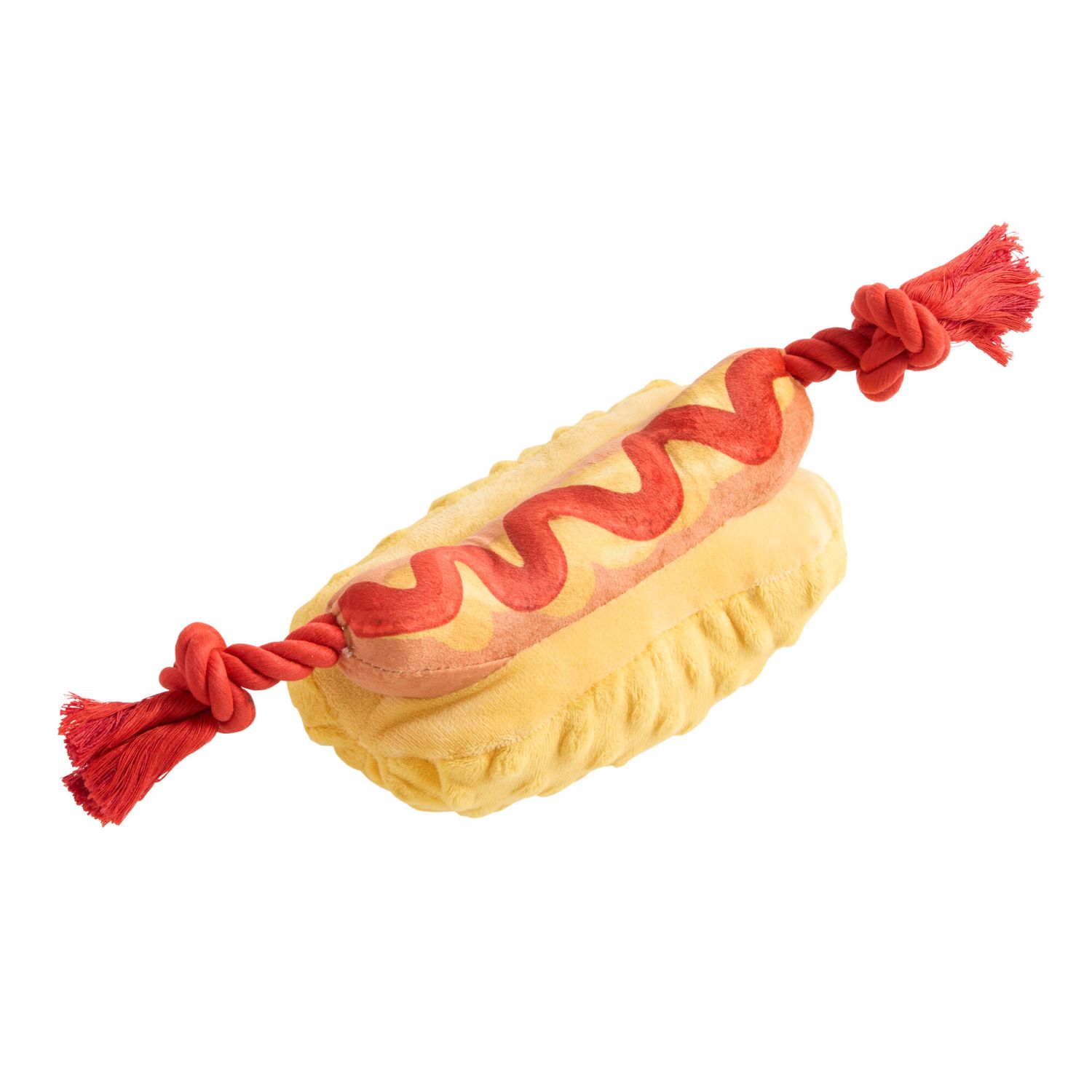 Kenneth Cole New York Hot Dog Squeaky Dog Toy
