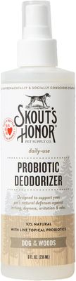 Skout's Honor Dog Grooming Probiotic Deodorizer Spray Dog of the Woods 8 oz