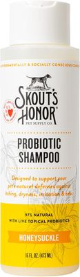 Skout's Honor Dog Grooming Shampoo + Conditioner Honeysuckle 16 oz