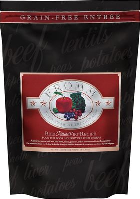 Fromm Four Star Beef Frittata Veg Recipe Dog Food 12 lbs