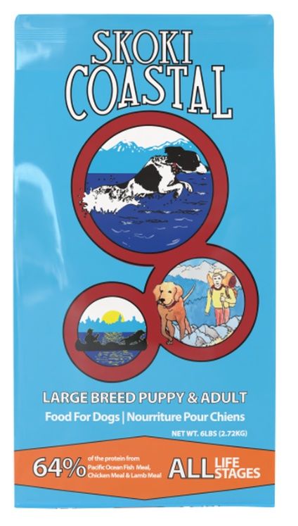 First Mate SKOKI Coastal Large Breed All Life Stages Dog Food 6 lbs