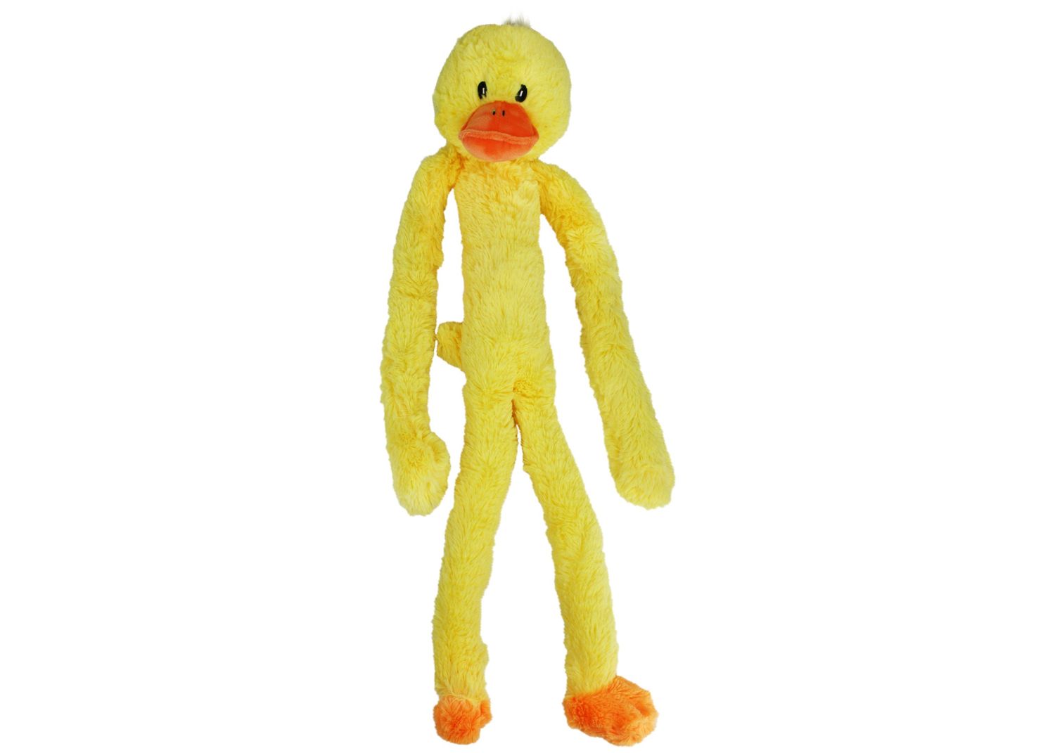 Multipet Swinging Slevins Duck Plush Squeaky Dog Toy 27 inches
