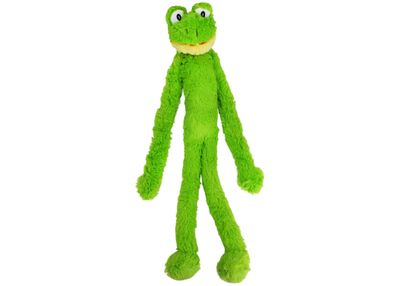 Multipet Swinging Slevins Frog Plush Squeaky Dog Toy 27 inches