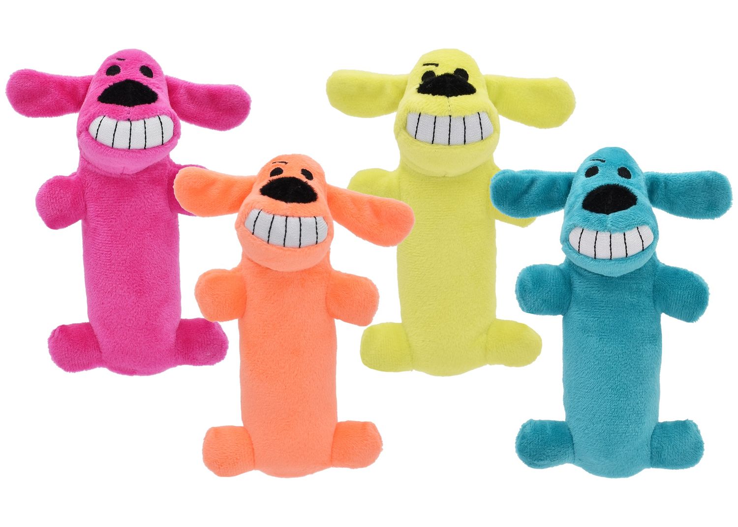 Multipet Loofa Dog Mini Dog Toy 6 inches