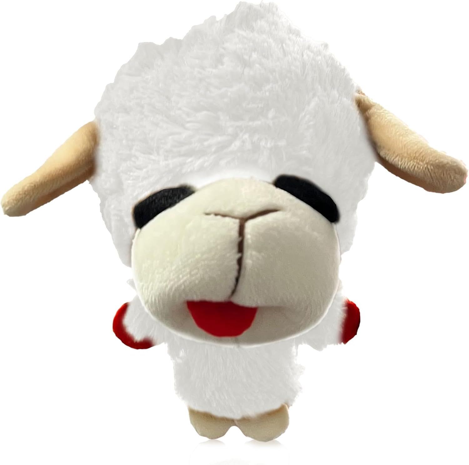 Multipet Lambchop Knobby Noggin Dog Toy 5 inch