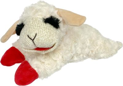 Multipet Lambchop Dog Toy 6 inch