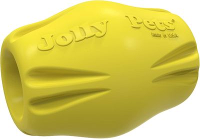 Jolly Pets Flex N Chew Bobble Small 2&quot; Yellow