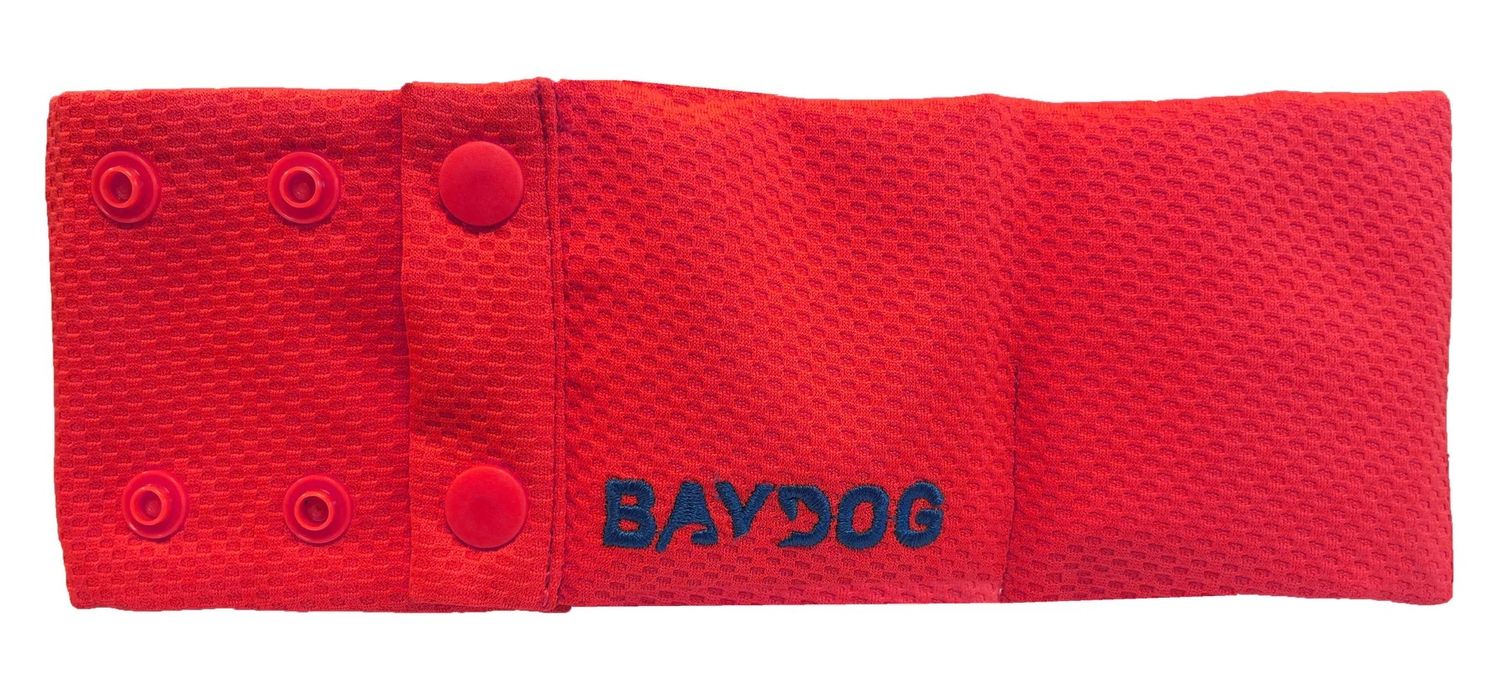 BayDog Arctic Cooling Collar Red Extra Large