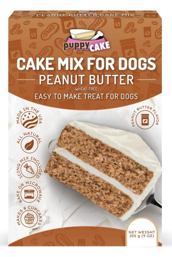 Puppy Cake Peanut Butter All Natural Cake Mix for Dogs