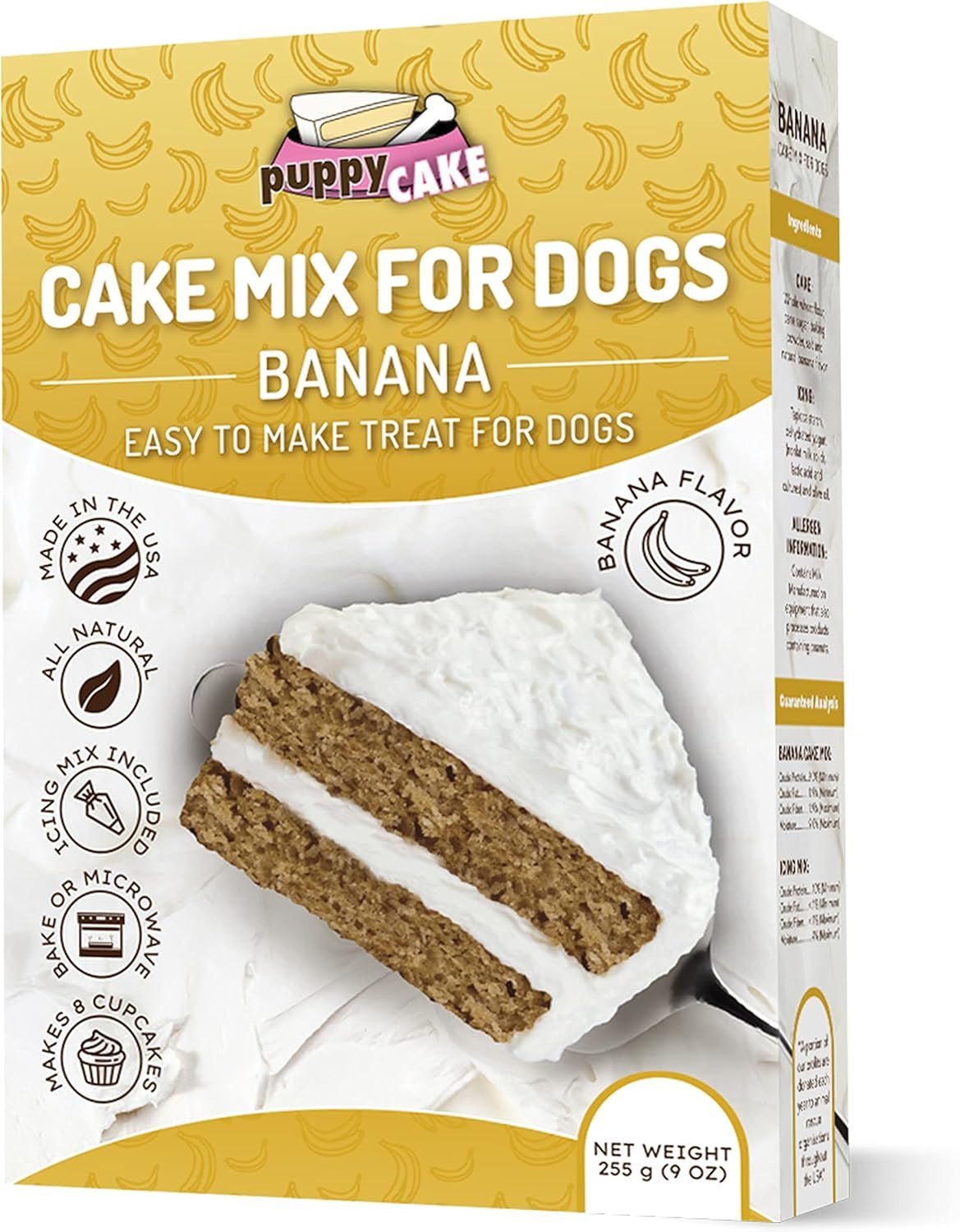 Puppy Cake Banana All Natural Cake Mix for Dogs