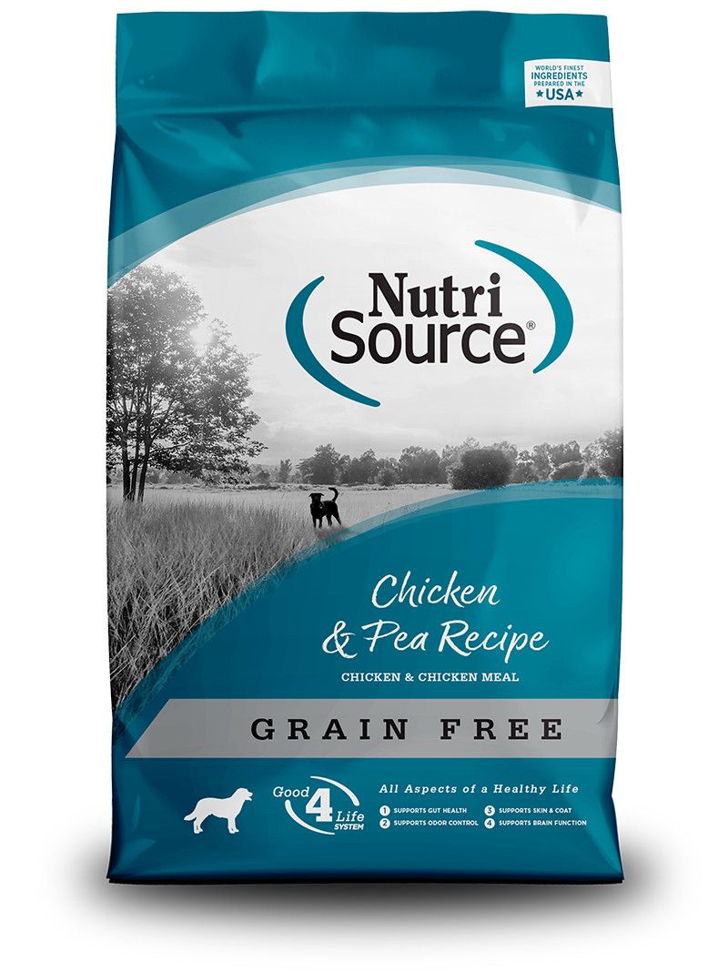 Nutrisource Dog Food Grain Free Chicken &amp; Pea, Size: 5 Lb