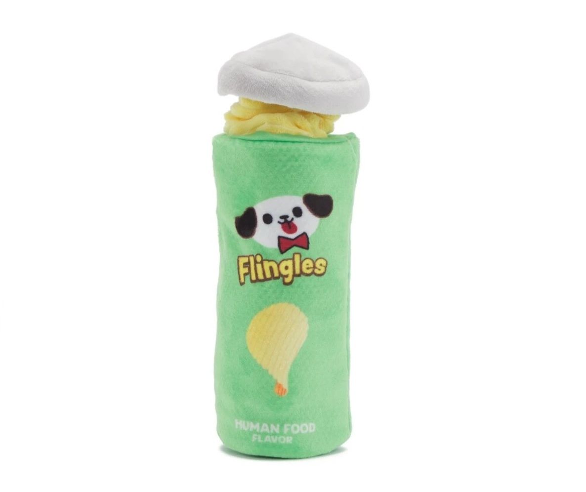 BARK Flingles Can Plush Dog Toy