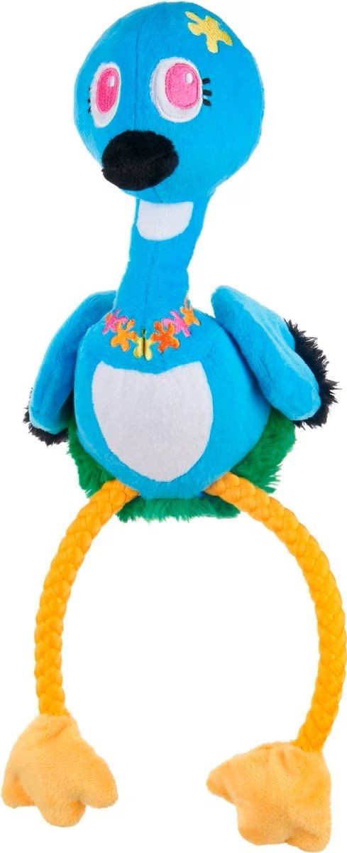 BARK Ani The Nene Goose Plush Dog Toy, Multi Colored