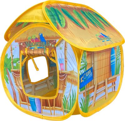 Multipet Margaritaville Pop Up Tiki Hut Cat Toy