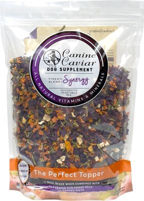 Canine Caviar Synergy Dehydrated Vegetable Mix Dog Supplement 1.5 lbs