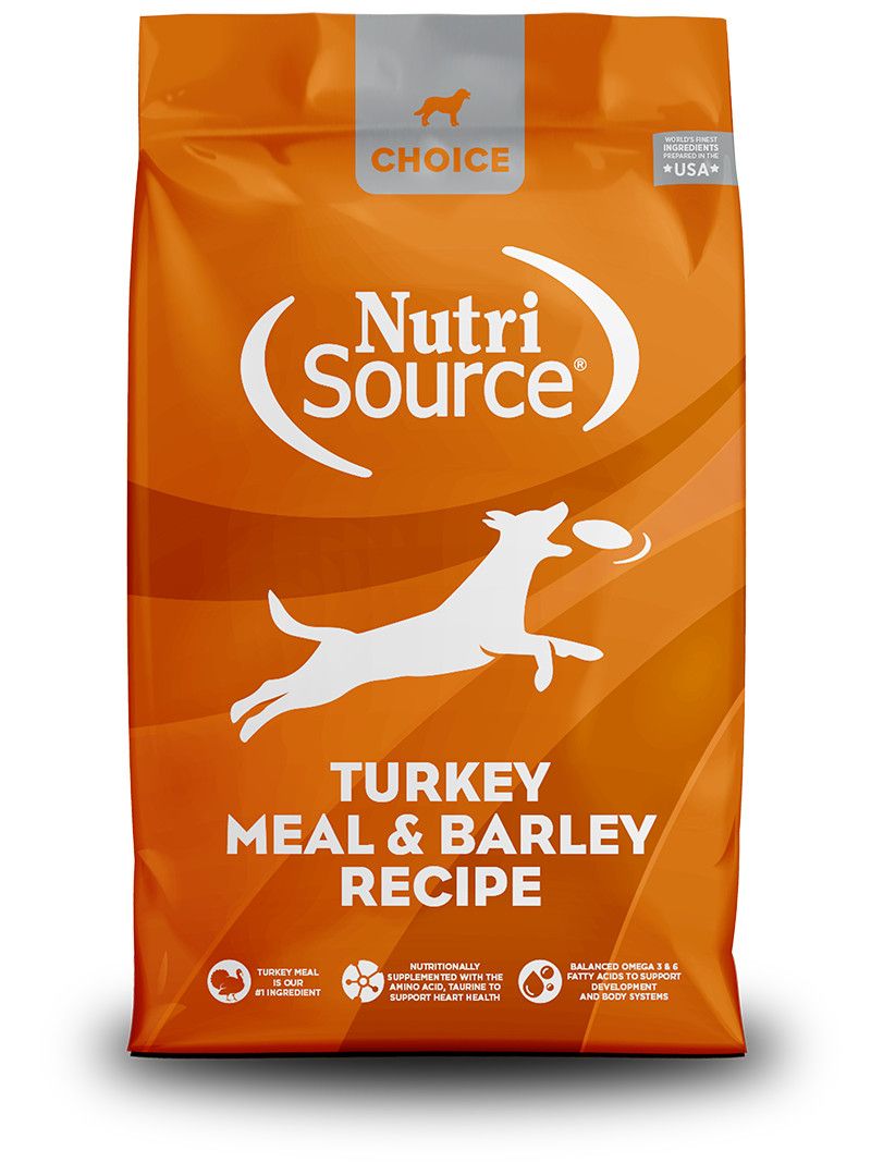 Nutrisource Dog Food Choice Turkey Meal &amp; Barley Recipe, Size: 5 Lb