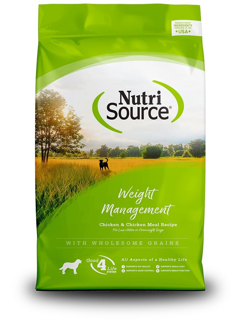 Nutrisource Dog Food Weight Management Chicken &amp; Rice, Size: 26 lbs