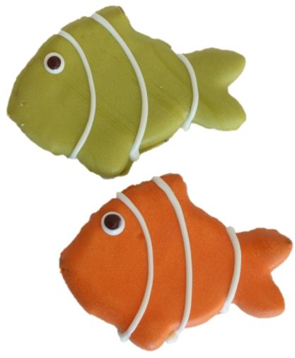 Preppy Puppy Tropical Fish Cookie Dog Treat