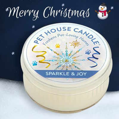 Pet House Mini Candle Sparkle &amp; Joy 1.5 oz